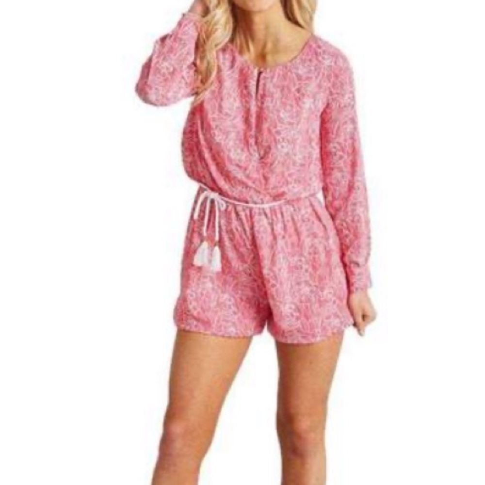 LJ Adalea L/S Cut-Out Romper